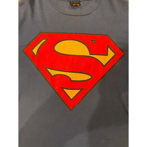 Vintage Rare Superman Dc Comics T Shirt Batman Flash Changes - Picture 2 of 3